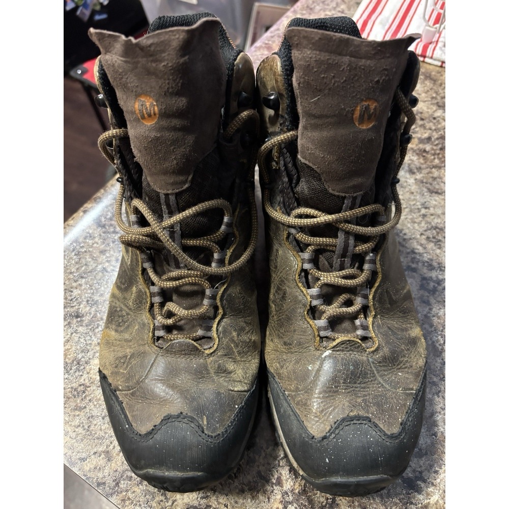 Merrell Bitter Root Hiking Boots Mens‎ Size 11 (Fair Condition)